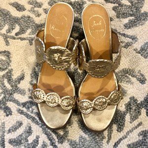 Jack Rogers "Lauren" Mid-Heel - Sz 9.5